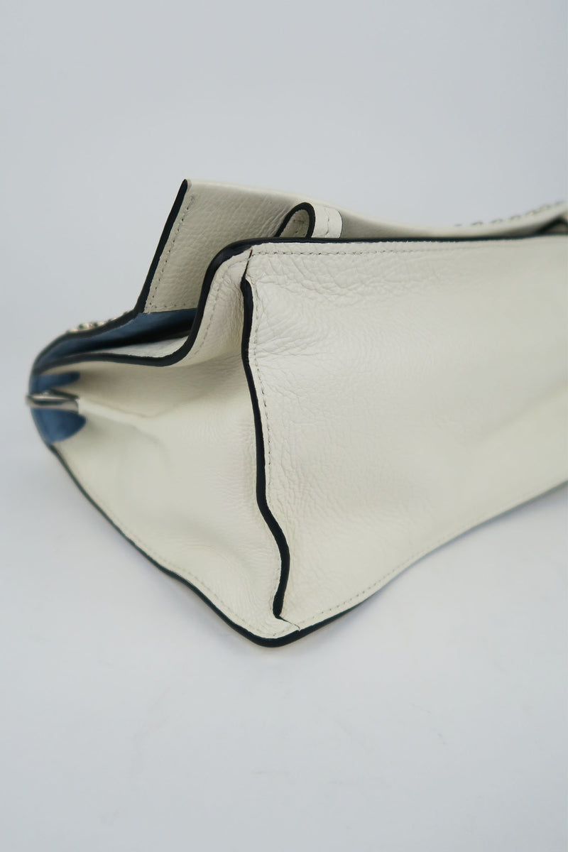 Prada Studded Etiquette Flap Bag