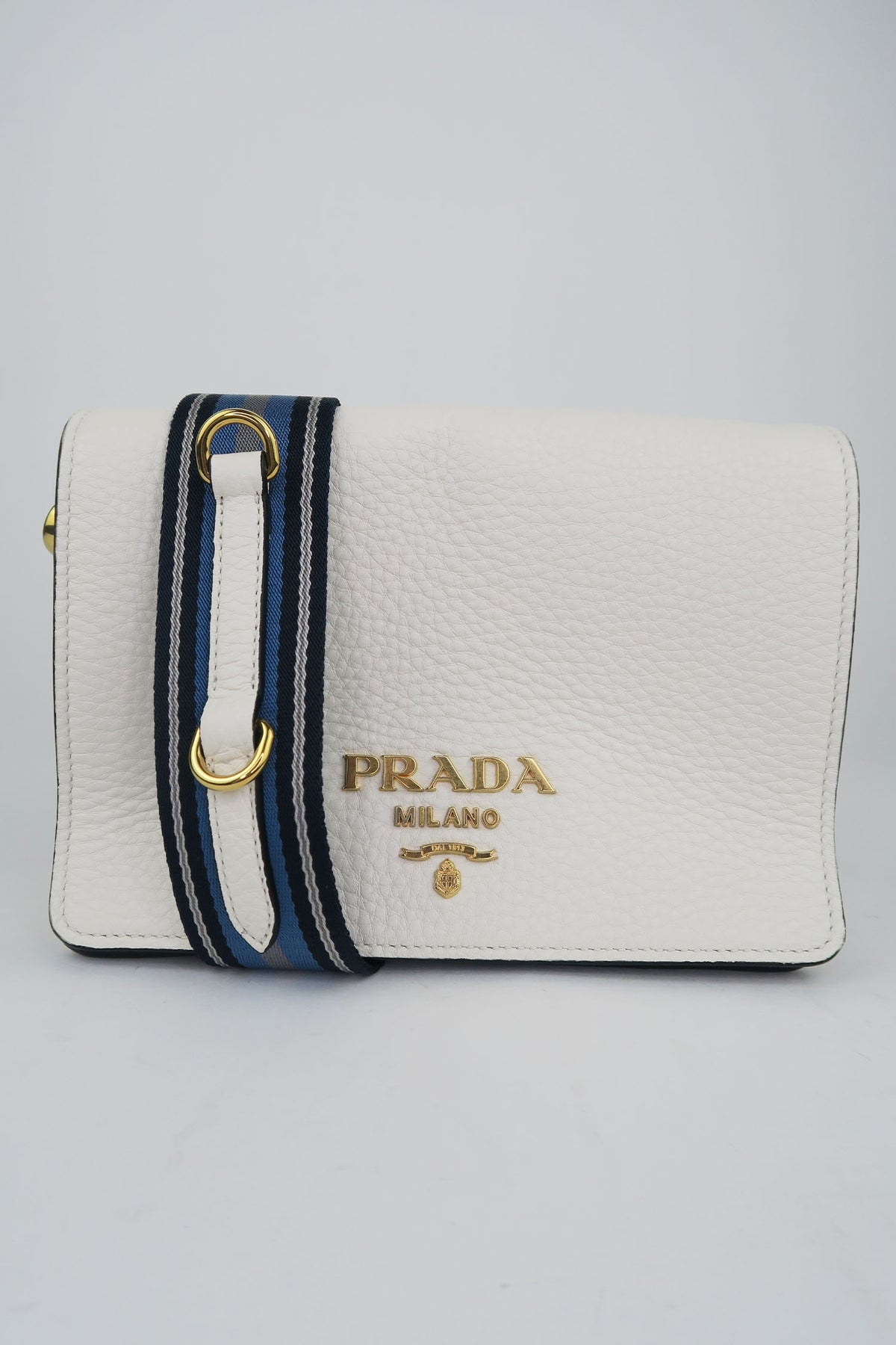 Prada Vitello Daino Accordion Crossbody Bag