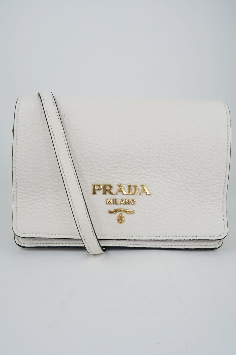 Prada Vitello Daino Accordion Crossbody Bag