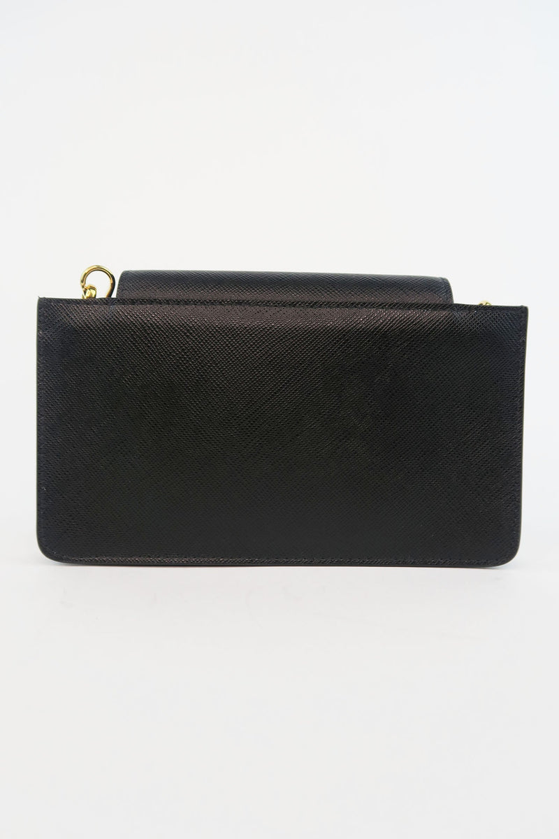 Prada Saffiano Phone Wristlet