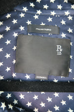R13 Drop Neck Tuxedo Shirt sz XXS