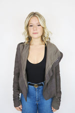 Rick Owens Lamb Leather Jacket sz 42