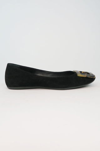 Roger Vivier Suede Flats sz 36 - Designer Flats at The Find Luxury Resale - Vancouver, Canada