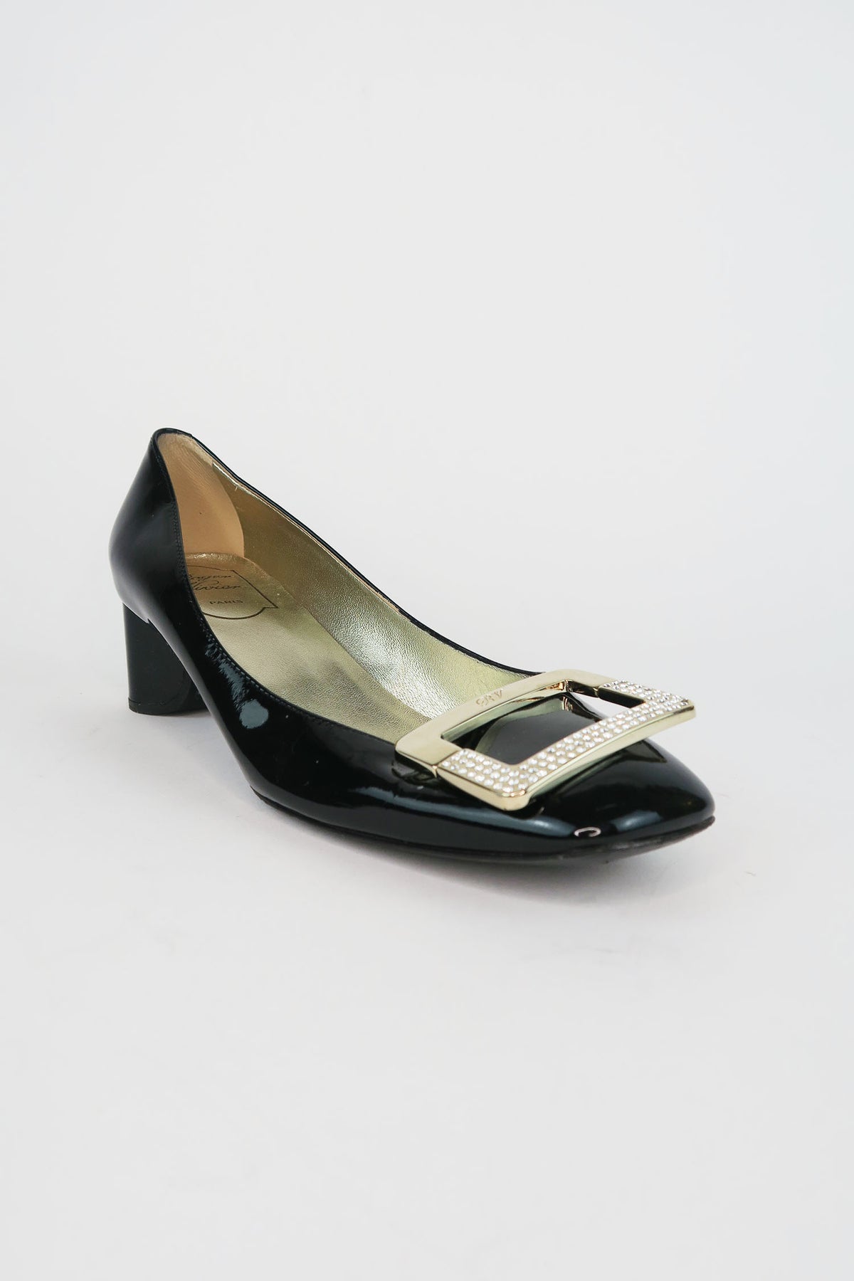 Roger Vivier Patent Leather Pump sz 37