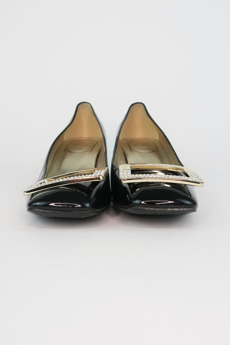 Roger Vivier Patent Leather Pump sz 37