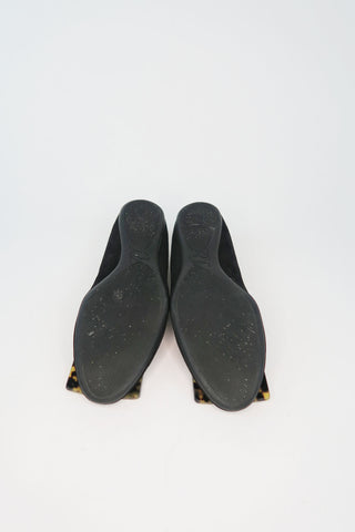 Roger Vivier Suede Flats sz 36 - Designer Flats at The Find Luxury Resale - Vancouver, Canada