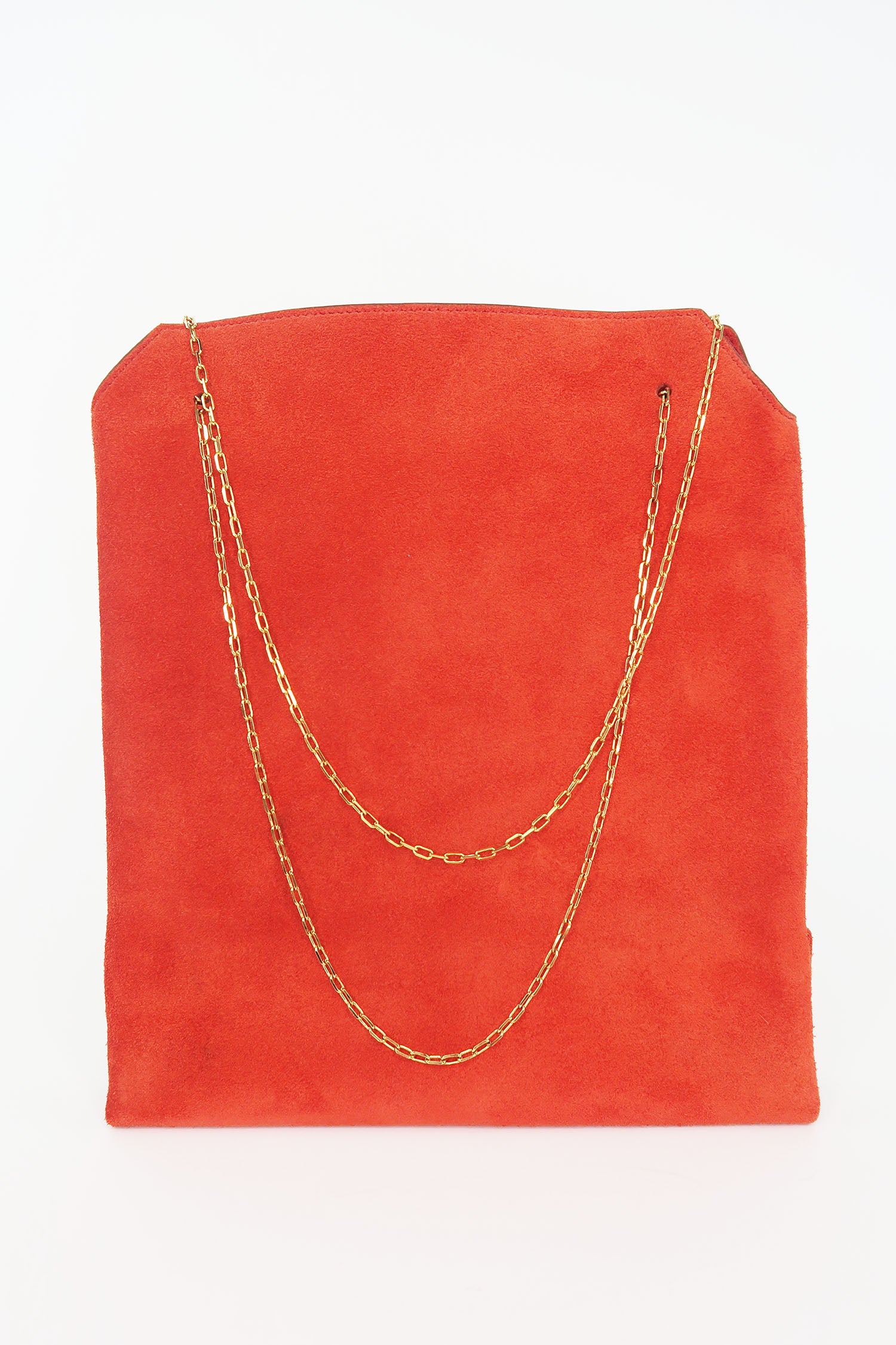 The Row Suede Lunch Bag – The Find Studio