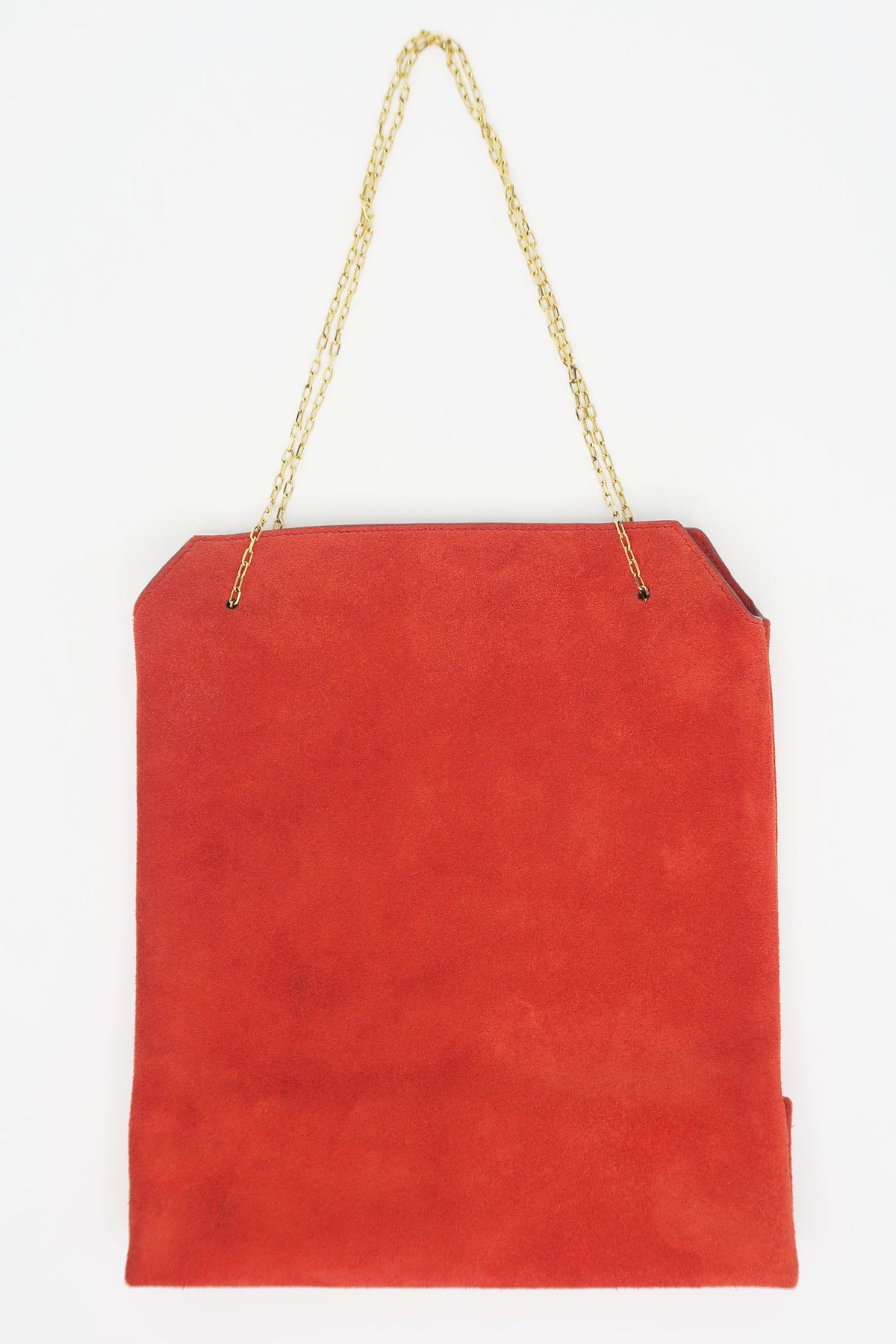 The Row Suede Lunch Bag