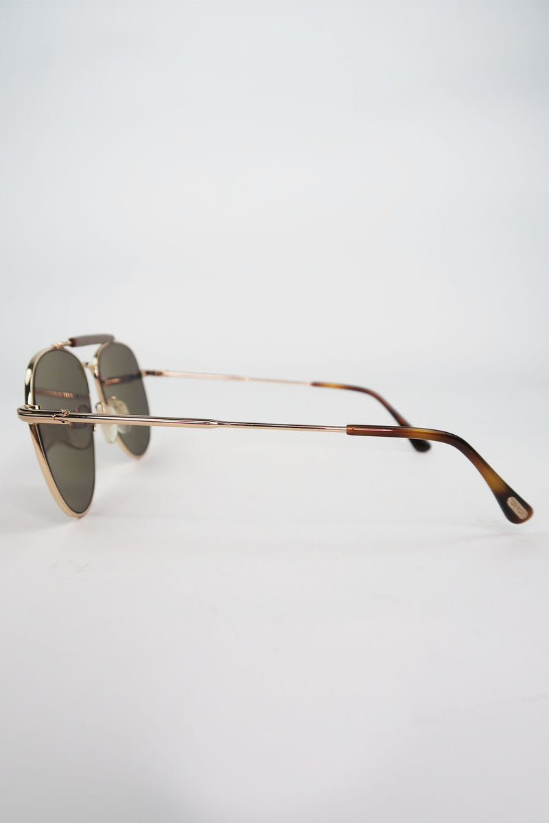 Tom Ford Mirrored Aviator Sunglasses
