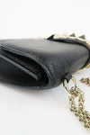 Valentino Leather Chain Link Crossbody Bag