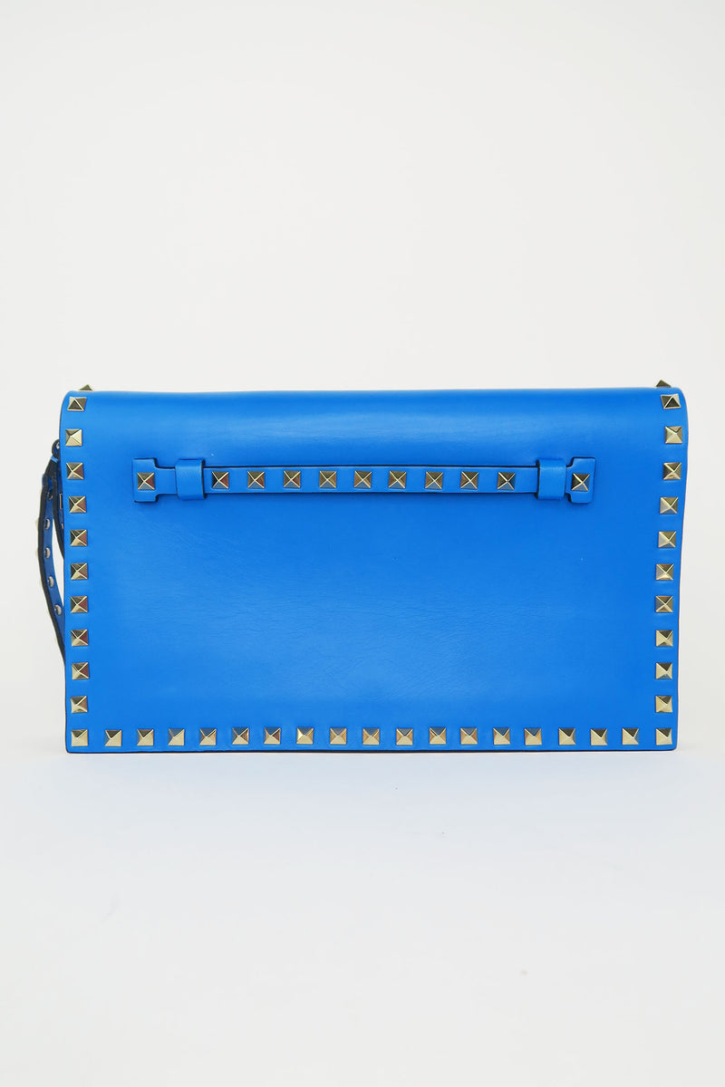 Valentino Rockstud Clutch Bag