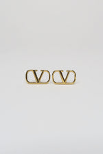 Valentino V Logo Signature Earrings