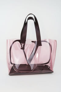 Valentino PVC Small Escape Tote