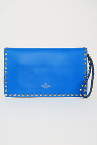 Valentino Rockstud Clutch Bag