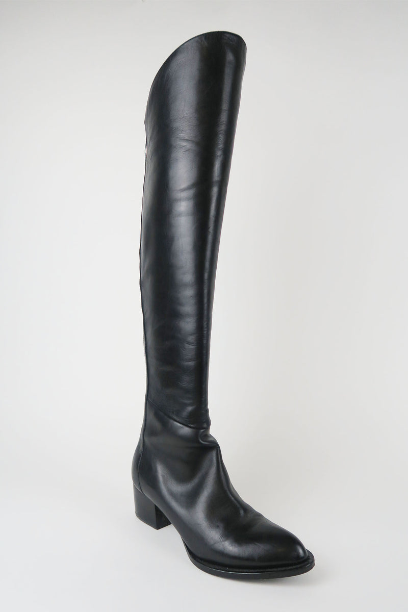 Alexander Wang Leather Knee-High Boot sz 35.5