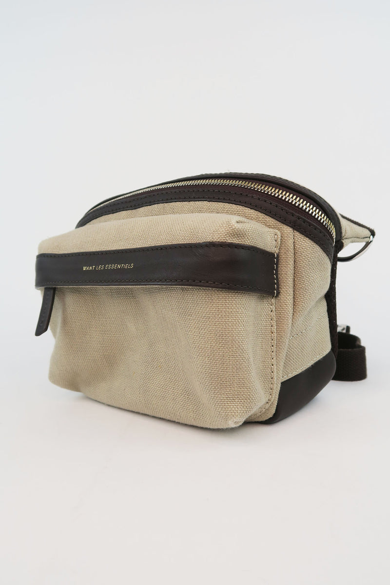 Want Les Essentiels Canvas Waist Bag