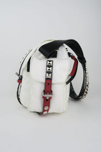 Prada New Vela Studded Messenger Bag