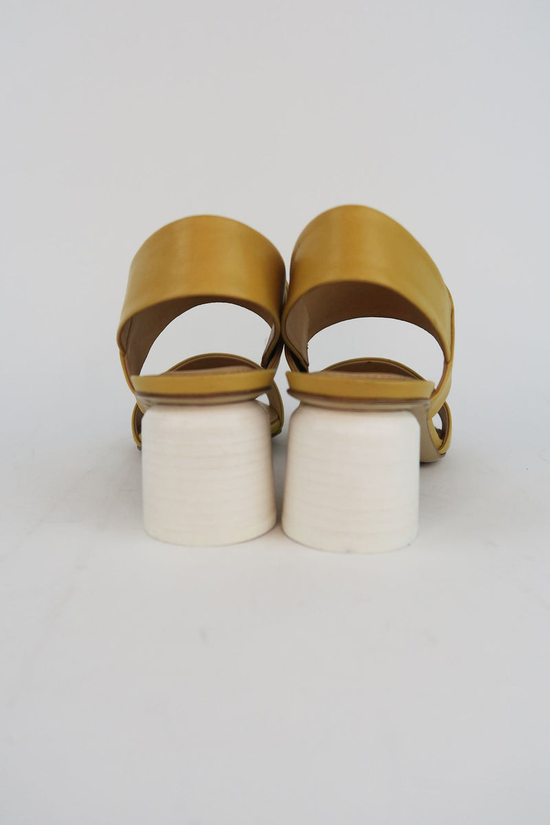 Halmanera Leather Slingback Sandals sz 37