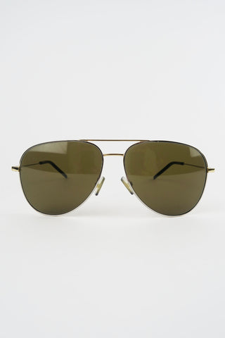 Saint Laurent Aviator Sunglasses - Designer Sunglasses at The Find Luxury Resale - Vancouver, Canada