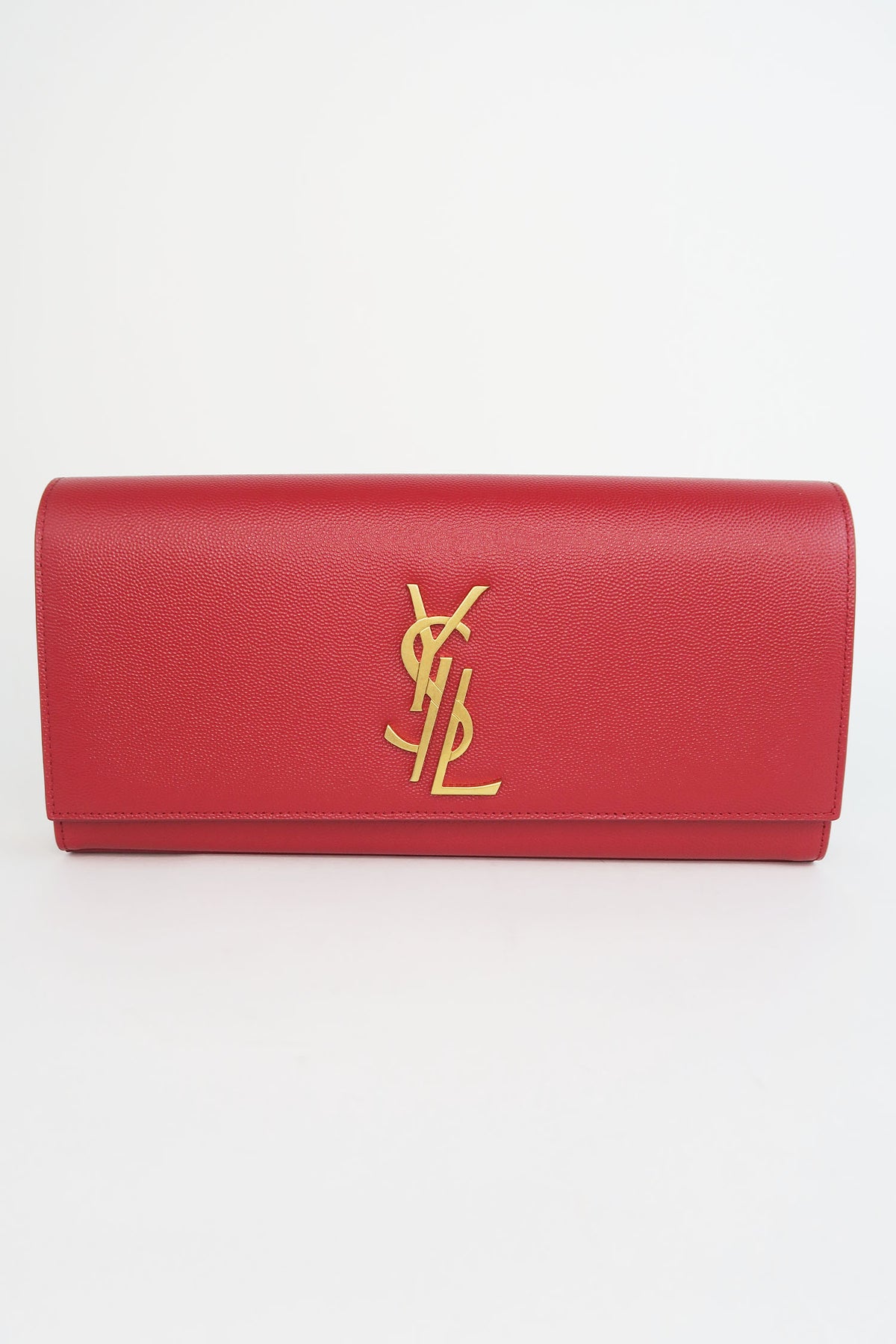 Saint Laurent Limited Edition YSL Deconstructed Monogram Clutch