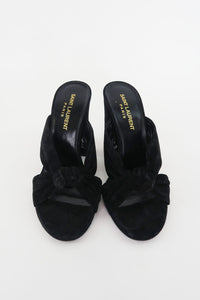 Saint Laurent Suede Sandals sz 36