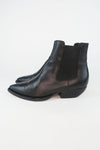 Saint Laurent Leather Ankle Boots sz 38