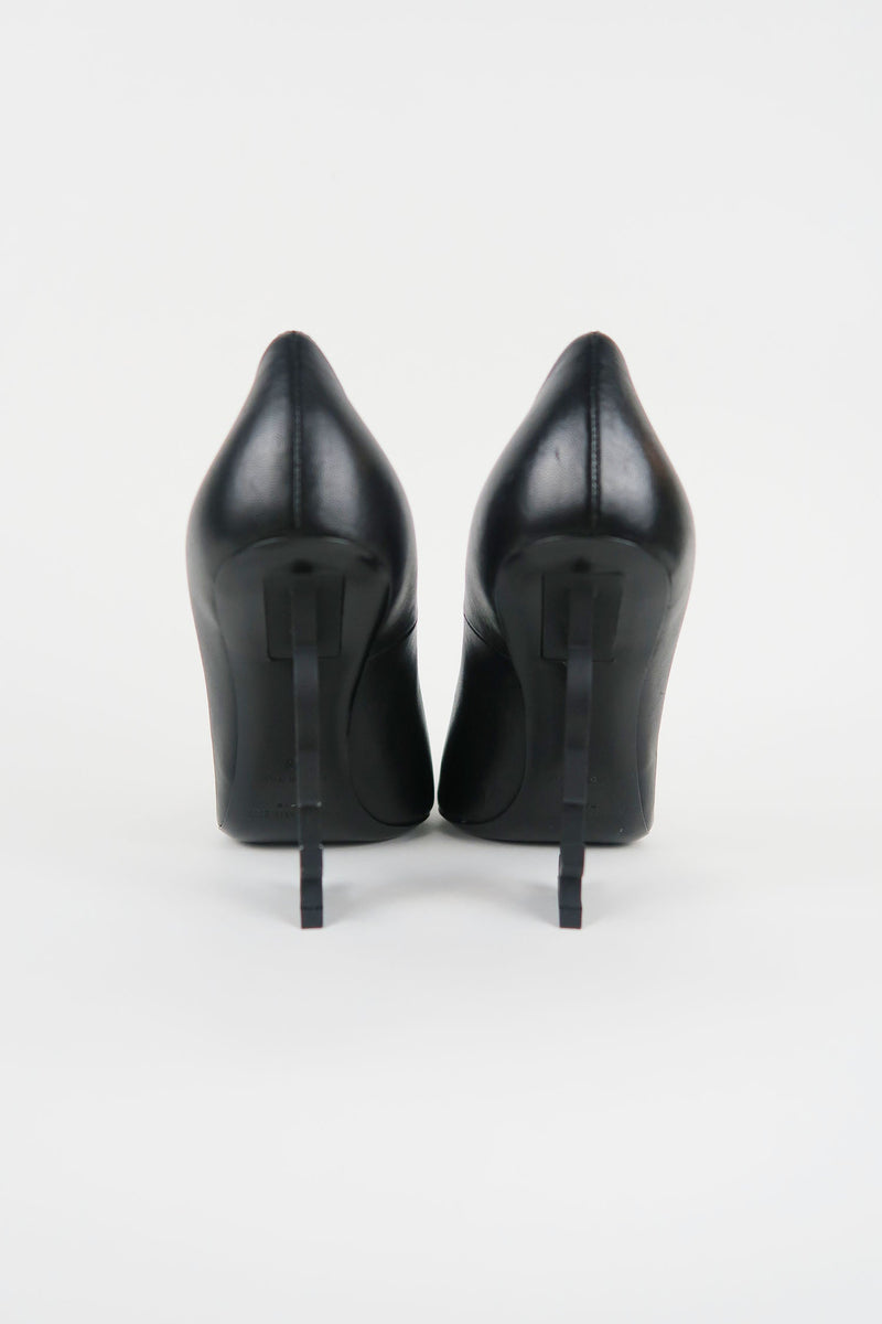 Saint Laurent Opyum 110 Leather Pumps sz 36