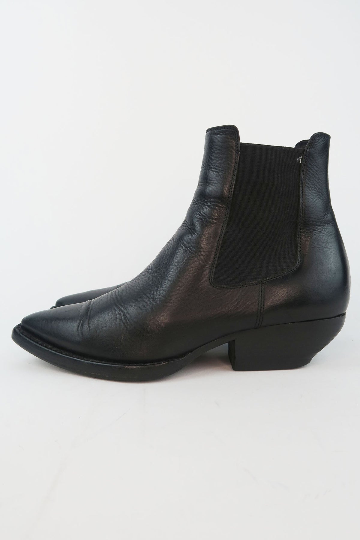 Saint Laurent Leather Ankle Boots sz 36.5