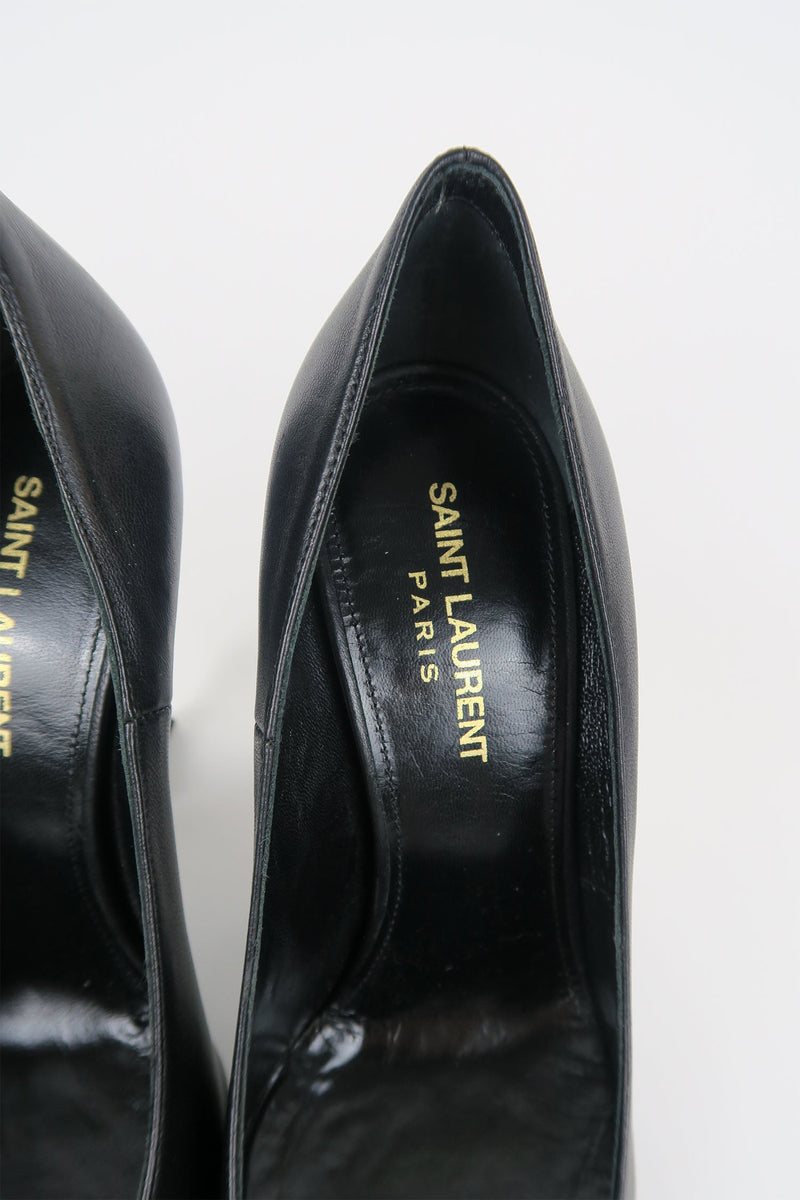 Saint Laurent Opyum 110 Leather Pumps sz 36